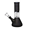 Single Perc Ice Glass Bong | 8 Inch Including Storage Crusher, Pouch