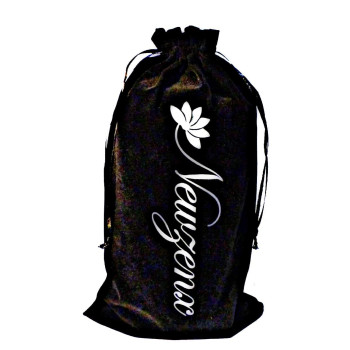 Newzenx Pyrex Glass Oil Burner Pipe | Transparent, 6 Inch | 2 Pieces Combo | Pouch