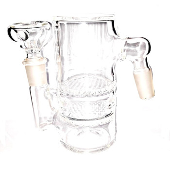 Newzenx Ash Catcher Double Honeycomb for Bong 4.5 Inch | 50mm/11cm