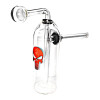 Newzenx Glass Oil Burner Honey Devil Logo Crystal Bong 5.5 Inch