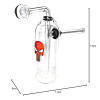 Newzenx Glass Oil Burner Honey Devil Logo Crystal Bong 5.5 Inch