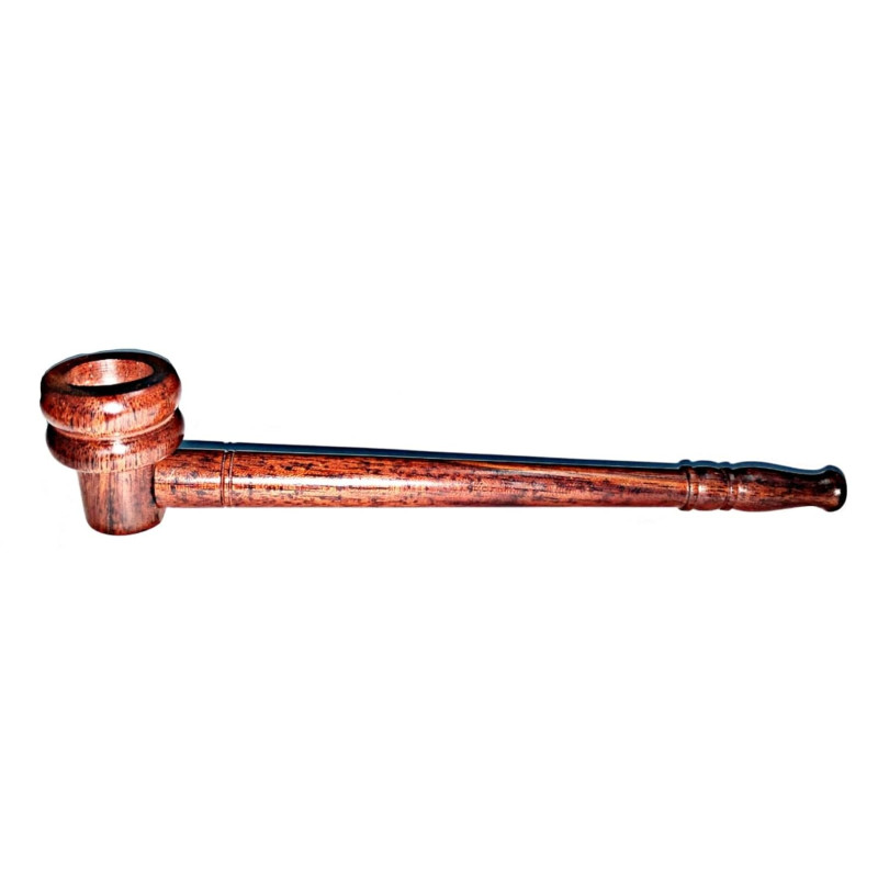 Newzenx Rosewood Fine Crafted Pipe 6.5 Inch | 12mm/Cone Screen