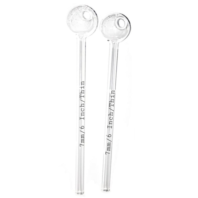 Newzenx Oil Crystal Honey Pipe 6 Inch | 7mm/6 Inch/2 Pcs Combo