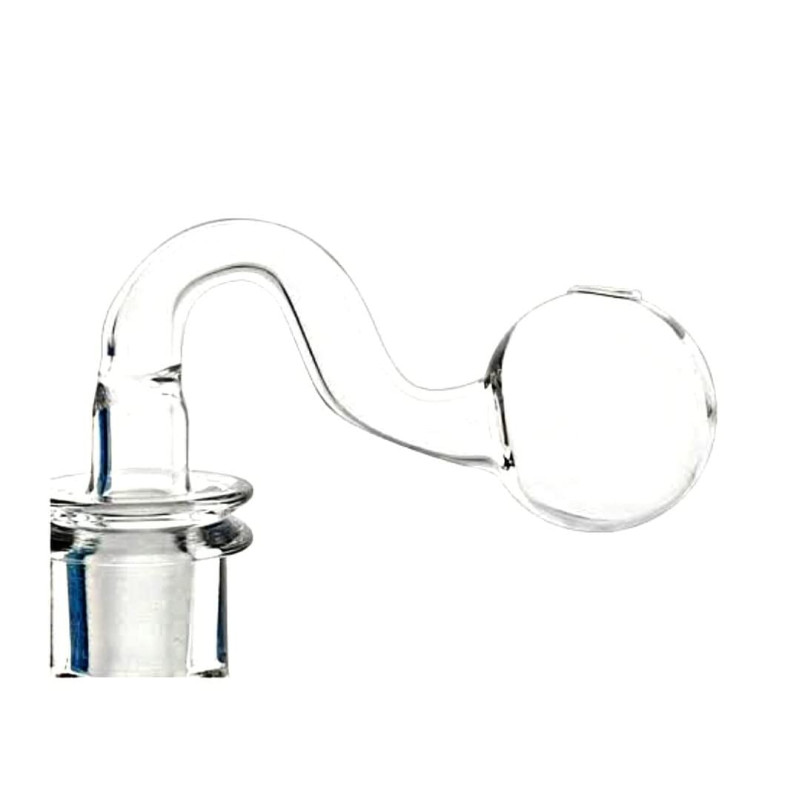 Newzenx Glass Oil Burner Honey Pipe | 12mm/3 Inch Male Connector