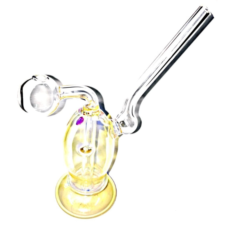 Newzenx Glass Oil Burner Honey/Meth Bong 4 Inch