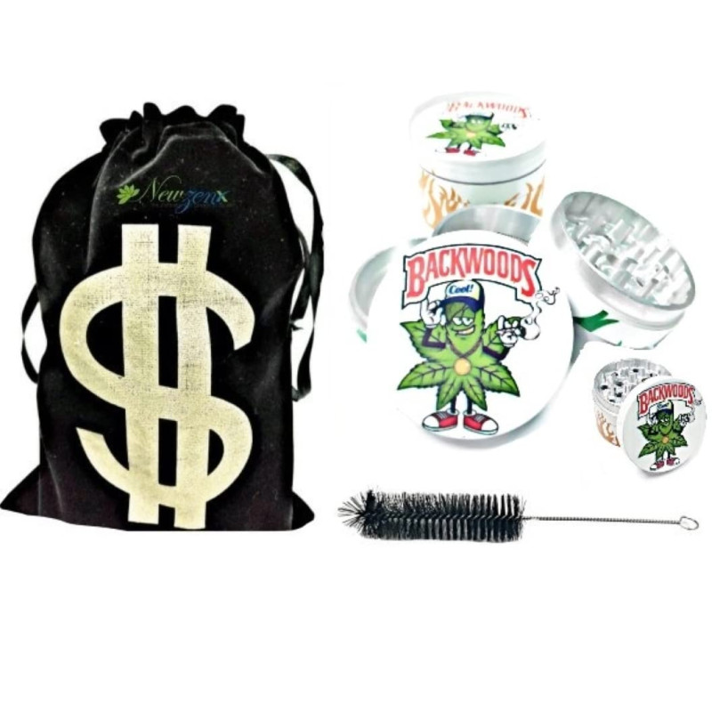 Newzenx Metal Herb Crusher Grinder | 42mm/4 Part, 1.6" Weed Crusher