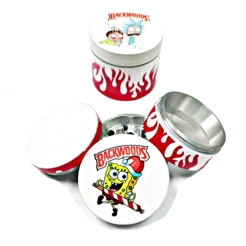 Newzenx Metal Herb Crusher Grinder | 42mm/4 Part, 1.6" Weed Crusher