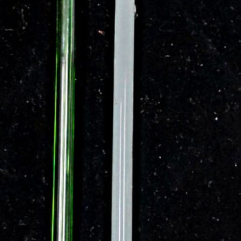 Newzenx Oil Meth Crystal Pipe Combo | 7"/8mm/2 Pieces | 2 Color | Pouch & Pipe Cleaner