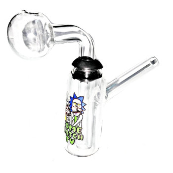 Newzenx Glass Oil Burner Meth/Honey Crystal Bong 3 Inch Included Pouch & Accessories
