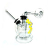 Newzenx Oil Meth Crystal Bong 3.5 Inch | Velvet Pouch & Pipe Cleaner