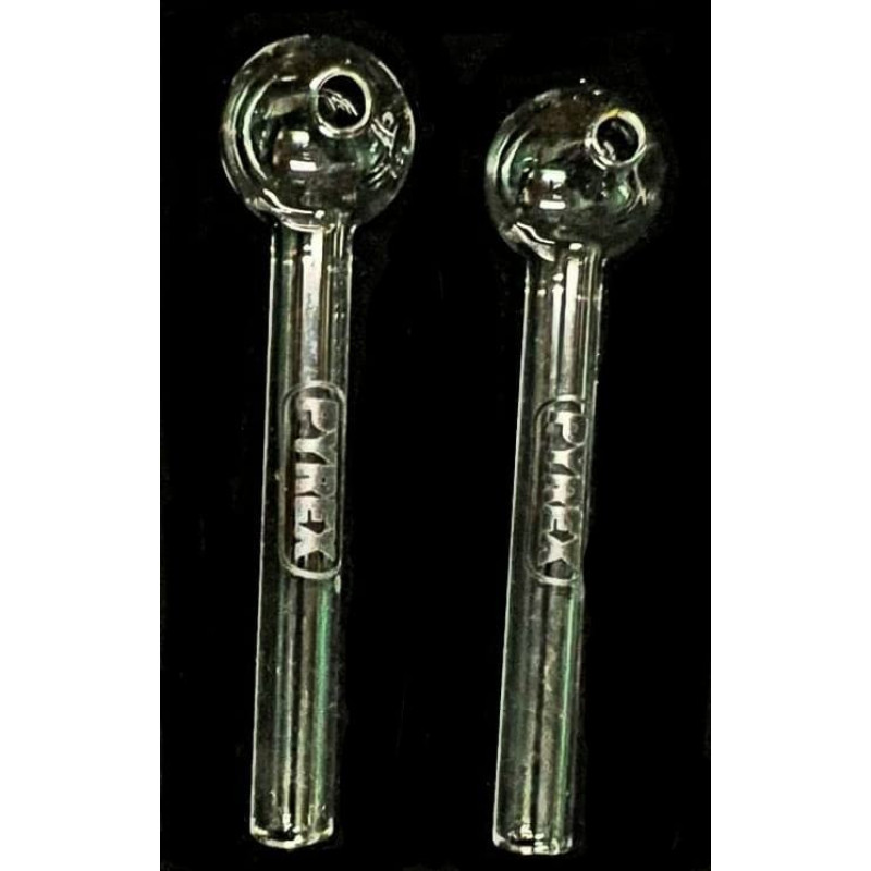 Newzenx Oil Meth Crystal Pipe | 7mm/4"/4 Pcs Pyrex Printed Glass Combo