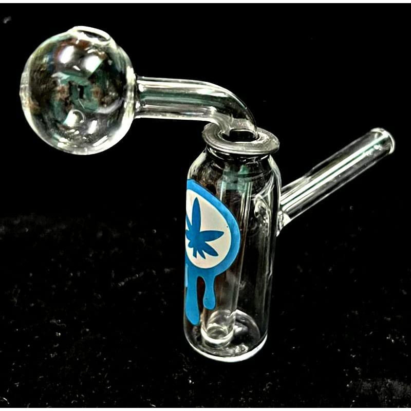 Newzenx Glass Oil Burner Meth/Honey Crystal Bong | 2.5 Inch/22mm