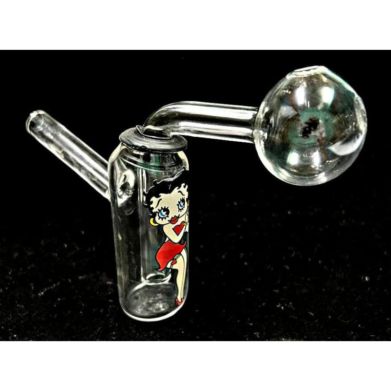 Newzenx Glass Oil Burner Meth/Honey Crystal Bong | 2.5 Inch/22mm