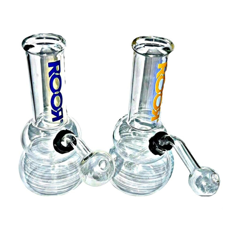 Newzenx Glass ROOR Meth Crystal Oil Bong 5" | Water Pipe Bong