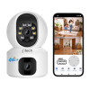 IFITech 1080p HD Smart Wi-Fi CCTV Home Security Camera | Indoor 360° Smart CCTV Camera | Bulb Camera | 256GB SD Card Support (Not Included) | Perfect for Home, Office Monitoring [2024 Model]