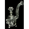 Newzenx Glass Duffused 8 Inch Squire Bong For Oil/Honey/Meth/Weed