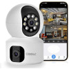 DDLC 4MP Indoor WiFi Light Bulb Camera for Home Security with 360° View | Smart LED Wireless Light Socket Bulb | Motion Detection & Mobile App V380 Pro (Bulb Camera)