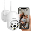 DDLC 4MP Indoor WiFi Light Bulb Camera for Home Security with 360° View | Smart LED Wireless Light Socket Bulb | Motion Detection & Mobile App V380 Pro (Bulb Camera)