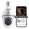IFITech FTY HD Smart Wi-Fi CCTV Home Security Camera | Indoor 360° Smart CCTV Camera | Bulb Camera | 256GB SD Card Support (Not Included) | Perfect for Home, Office Monitoring