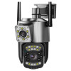 JB Supar 4MP Indoor WiFi Security Camera | 1080P HD | Smart CCTV Camera with 360° Pan Tilt Rotation | Color Night Vision | Motion Detection | Two-Way Audio with Mobile App V380 Pro (Robot Camera)