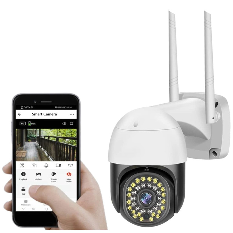 Buy Eyetech 4Mp WiFi Bulb CCTV Camera for Home Security | 360° Rotation | Color Night Vision | Motion Detection Two-Way Audio | Wireless Light Bulb Camera with Mobile App V380 Pro (Hevay Light Camera)