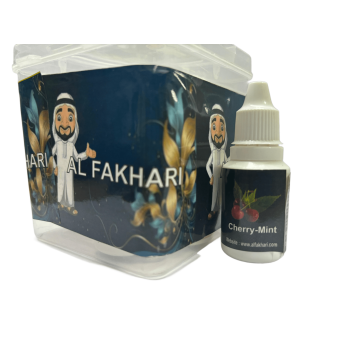 Al-Fakhri Flavour Cherry Mint 15ML | Vape E-Liquid | E-Vapes Flavor | E-Juices for Pen Hookah
