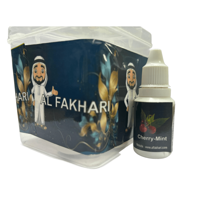 Al-Fakhri Flavour Cherry Mint 15ML | Vape E-Liquid | E-Vapes Flavor | E-Juices