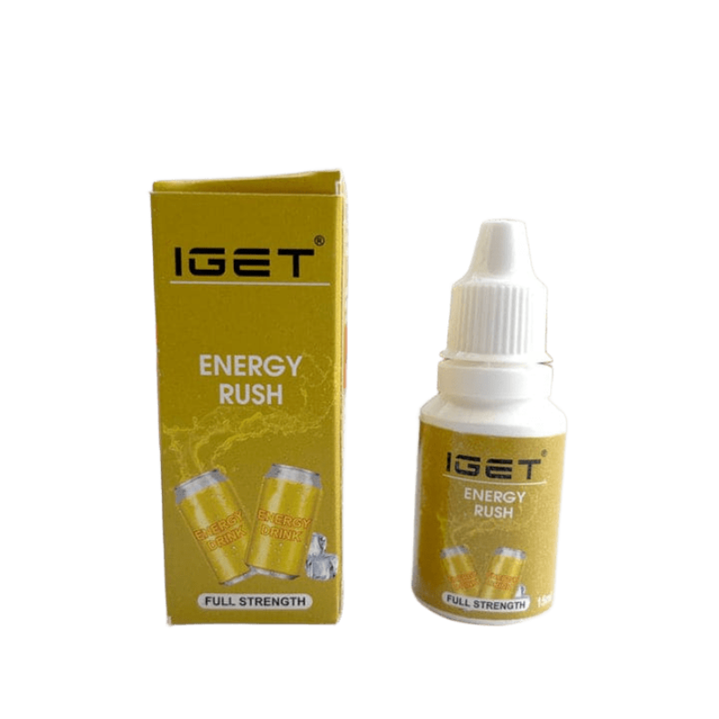 Iget Flavour Energy Rush E-liquid | 4mg Nicotine Salt | E-Cigarette Flavor | Vape E-Juice