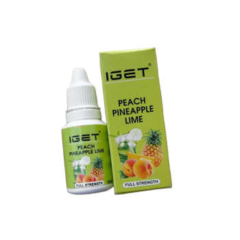 IGET Peach Pineapple Lime E-liquid | 4mg Nicotine Flavour | E-Cigarette Flavor | Vape E-Juice