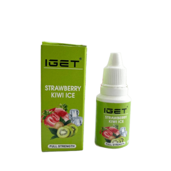 IGET Flavour | Strawberry Kiwi ice E-liquid | 4mg Nicotine | E-Cigarette Flavor | Vape E-Liquid