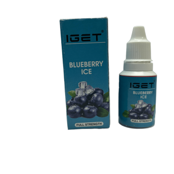 Iget Blueberry ice E-liquid | 4mg Nicotine Flavour | E-Cigarette Flavor | Vaporiser E-Juice