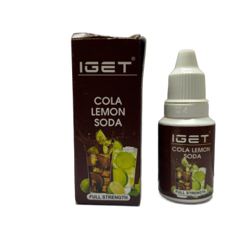 Iget Flavour Cola Lemon Soda E-liquid | 4mg Nicotine | E-Cigarette Flavor | Vape E-Juice