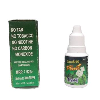 MYA Vape Double Mint E-Liquid | Nicotine free hookah flavour | e-cigarette Flavor