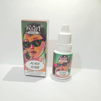 R&M 50mg Peach Berry Nicotine Flavour | Vape E-Liquid | Flavor ejuice