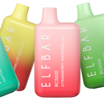 ELF BAR Disposable Vape | BC-5000 Puff Vaporizer Pod | E-cigarettes | Vapes & Electronics Hookah