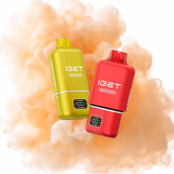 IGET MOVE Strawberry Banana + Dragon Fruit Dragon Fruit | Dual Flavour Pod | 50,000 Puffs Vape