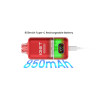 IGET MOVE 50000 Puffs Pod Vape | Strawberry Banana Dragon Fruit Dragon Fruit | Dual Flavour