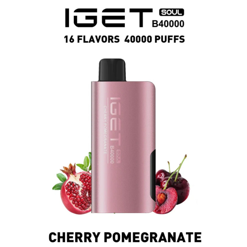 Iget Soul B40000 Disposable Vape | 40K Puffs with Dual Vaping Mode