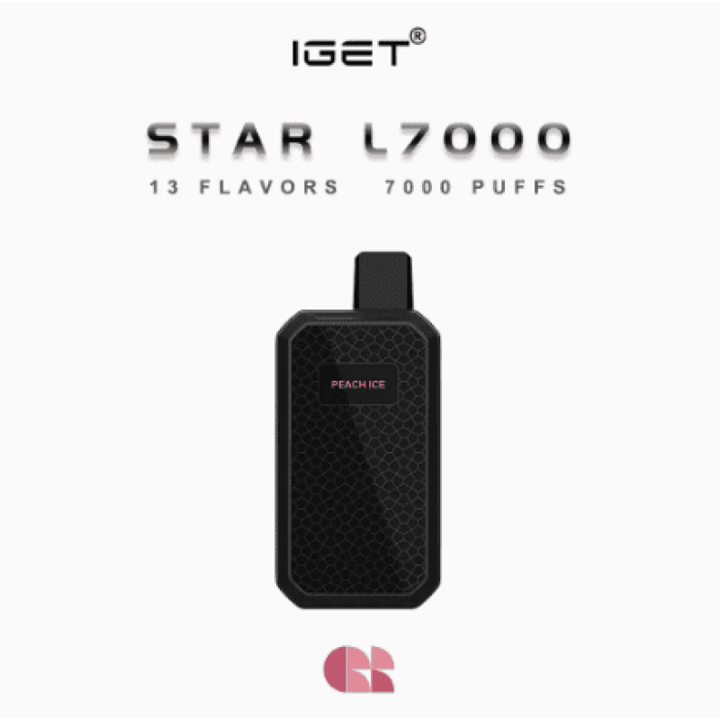 IGet Star Disposable Vape 7000 Puffs | Strawberry Watermelon | E-Cigarette POD