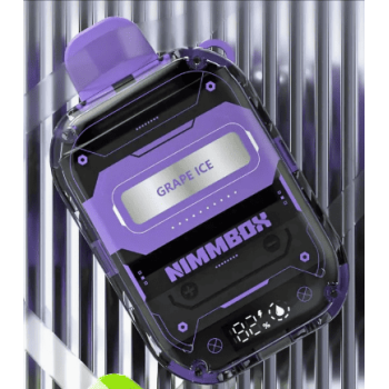 Nimmbox 8500 Puff Grapes Ice Disposable Vape | Rechargeable | 5% Nicotine Vaporiser