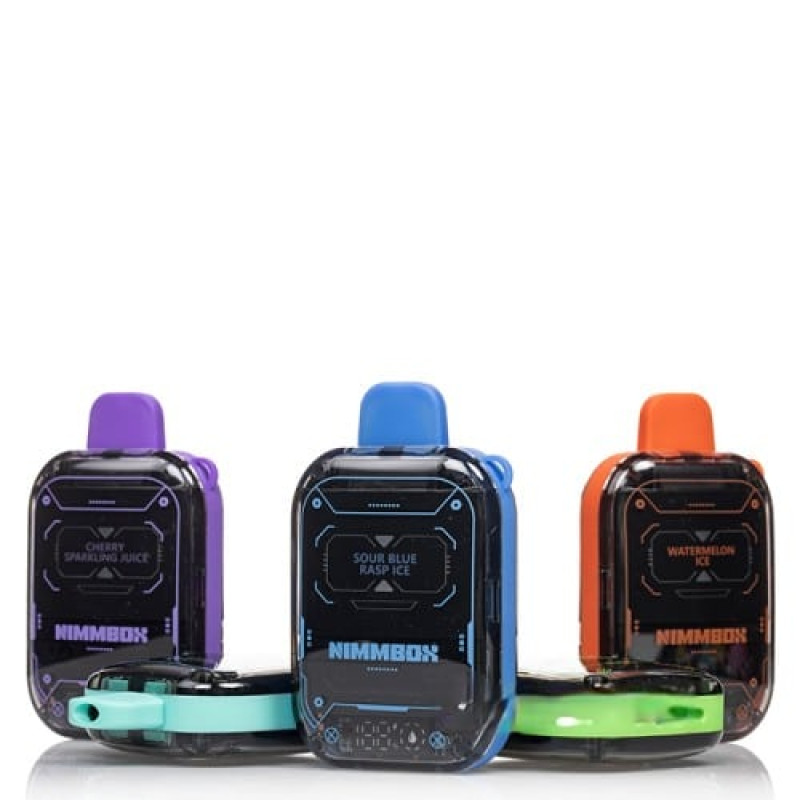 Nimmbox 8500Puff Disposable Vape | Blueberry Peach Gummy | 5% Nic E-Cigarette