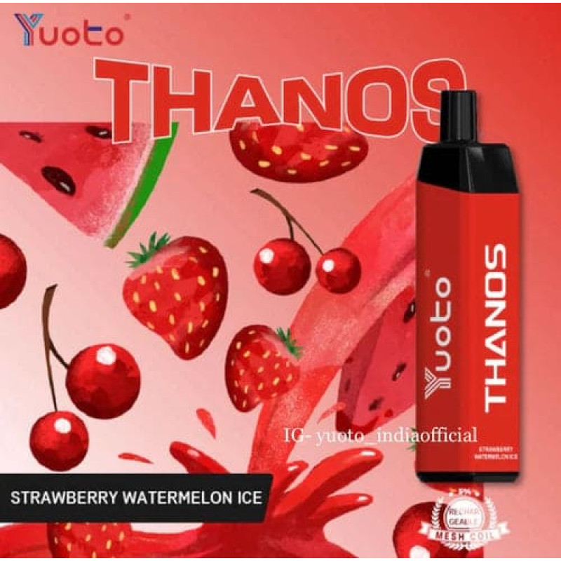 Yuoto THANOS Disposable Vape | 5000 Puff Vaporizer | 5% Nicotine | Rechargeable E-Cigarette