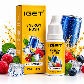 IGET Energy Rush E-Liquid 15ML – 4mg Vape Juice