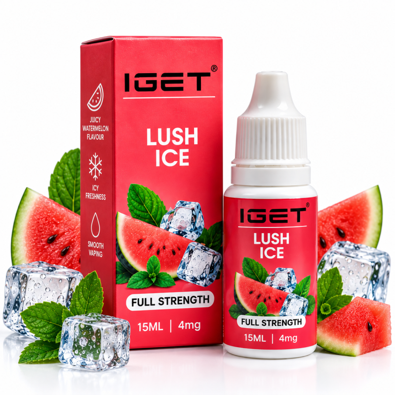 IGET Lush Ice E-Liquid 15ML 4mg Vape Juice