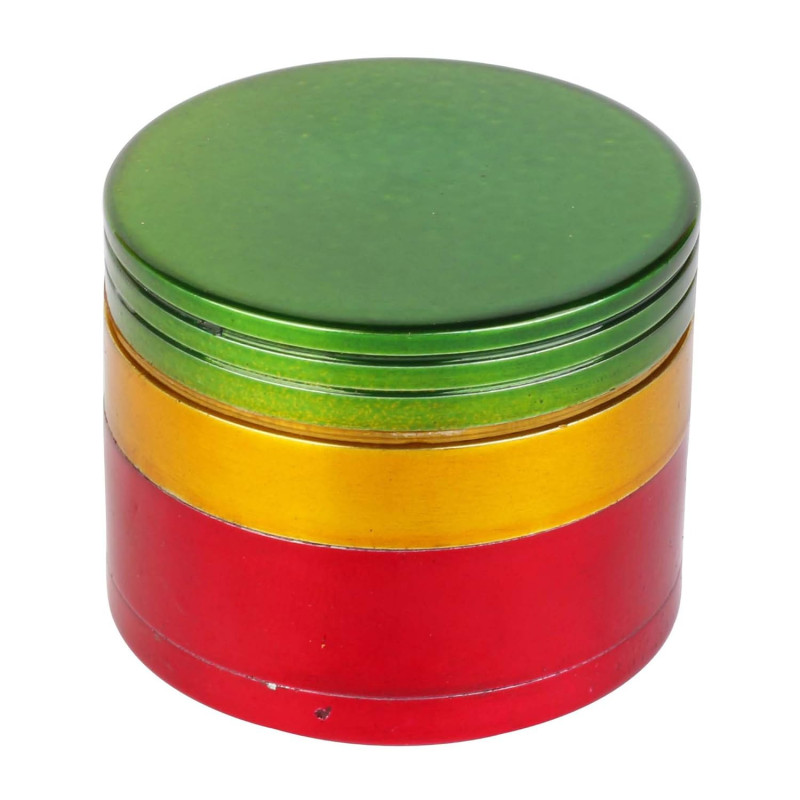 Glass Percolator Ice Bong 8.2 Inch Multi Leaf Design