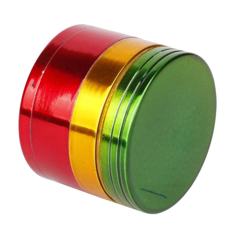 Glass Percolator Ice Bong 8.2 Inch Multi Leaf Design